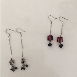 🌺2/$6 Silver earrings